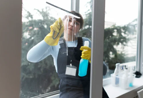 Nettoyage de vitres intérieures et extérieures aux Mathes